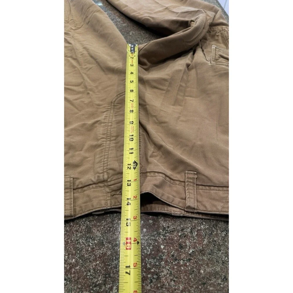 American Eagle AE Supply‎ Y2K Flex Cargo Pants Tan Mens Military Inspired 36x